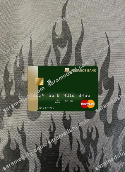 Austria Alliance bank mastercard photolook front